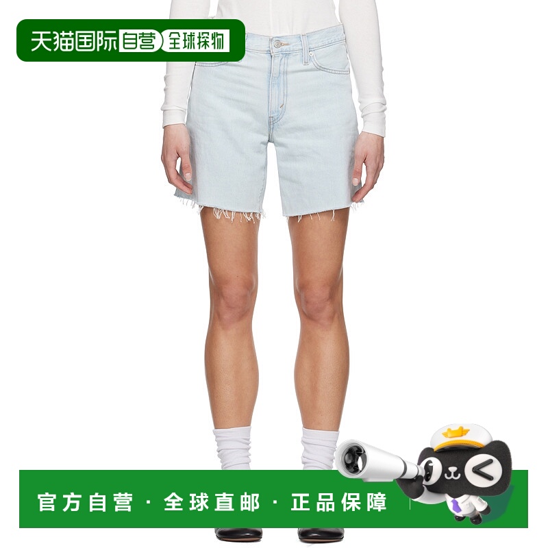 香港直邮潮奢 Levi'S 李维斯 女士 蓝色 '94 Baggy 牛仔短裤 001J