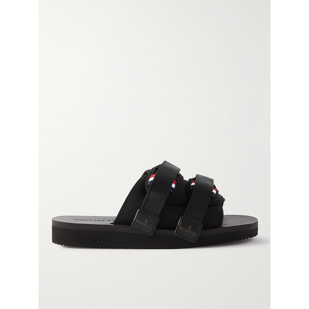 潮奢 Moncler 盟可睐 男士 尼龙橡胶凉拖 4L00030M1563999