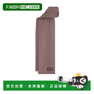 香港直邮Dior 羊绒和初剪羊毛徽标细节围巾 38E0003A0837高端时尚