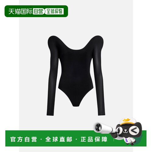 1h可退 香港直邮ALAIA 女士连体衣 AA9B0429J050C995 SS2026 黑色