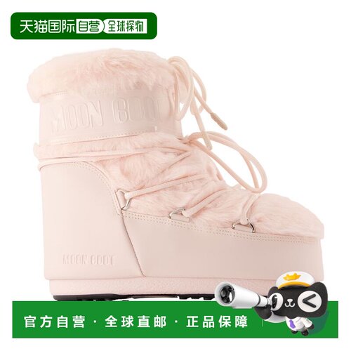 1h可退 香港直邮MOON BOOT 女士雪地靴 80D1409390J042 AW2026 粉