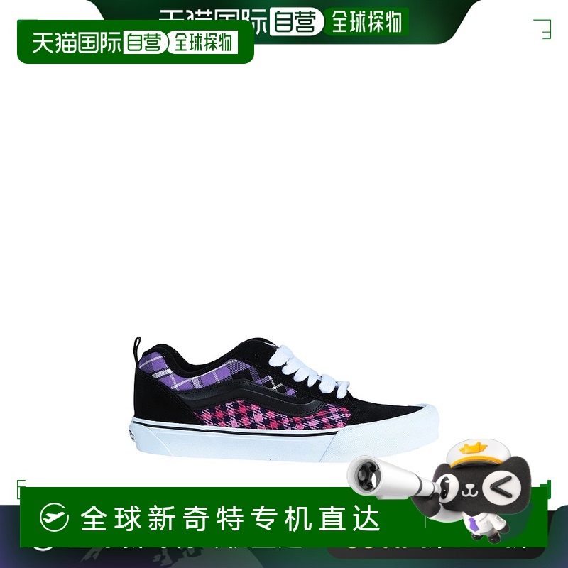 1h可退 香港直邮潮奢 Vans 范斯 女士 运动鞋 black黑色 舒适时尚