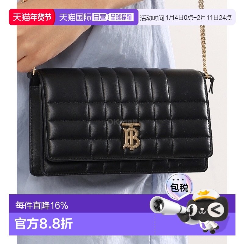 韩国直邮burberry博柏利Lola萝拉包女款链条单肩包羊皮斜挎包,箱包皮具/热销女包/男包,手拿包,淘宝优惠券,粉丝福利购,淘宝优惠卷
