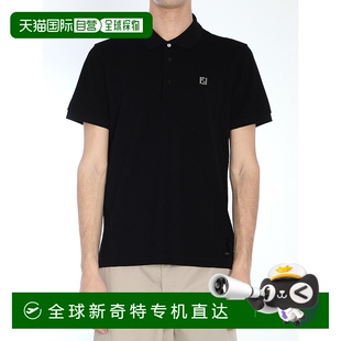 香港直邮FENDI POLO衫 1h可退 男士 黑色 FY0985AUA5F0QA1 SS2025