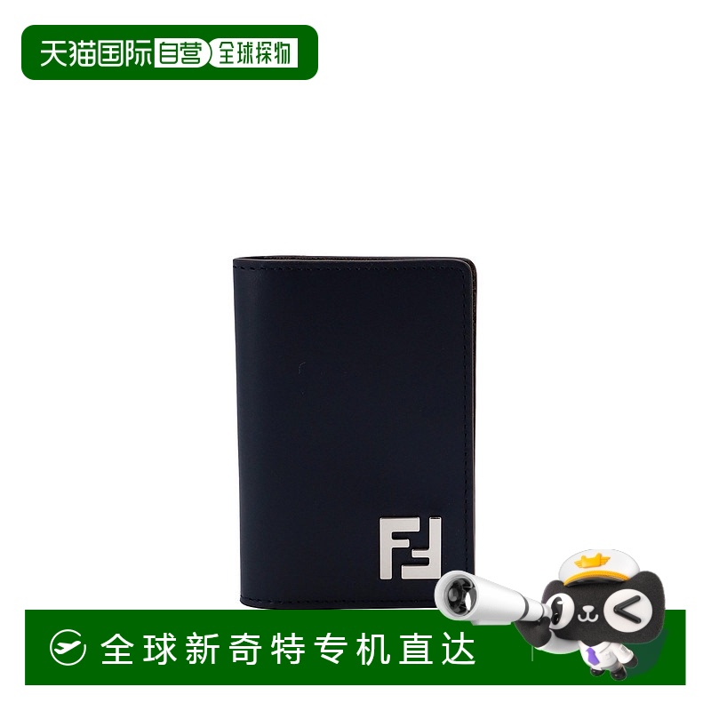 香港直邮FENDI 男士钱包 7M0349AFF2F1M6D SS2024 黑色 CARD HOLD