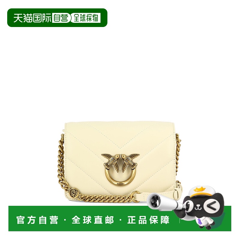 1h可退 香港直邮PINKO 女士单肩包 100067A136Z14Q SS2025 白色 B