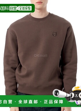 韩国直邮MAISON KITSUNE 醒目的狐狸头贴片舒适卫衣 (MM00316KM03