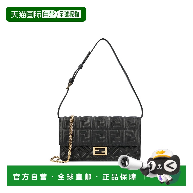 1h可退 香港直邮Fendi 芬迪 女士 Baguette链条单肩包 8M0498AAJD
