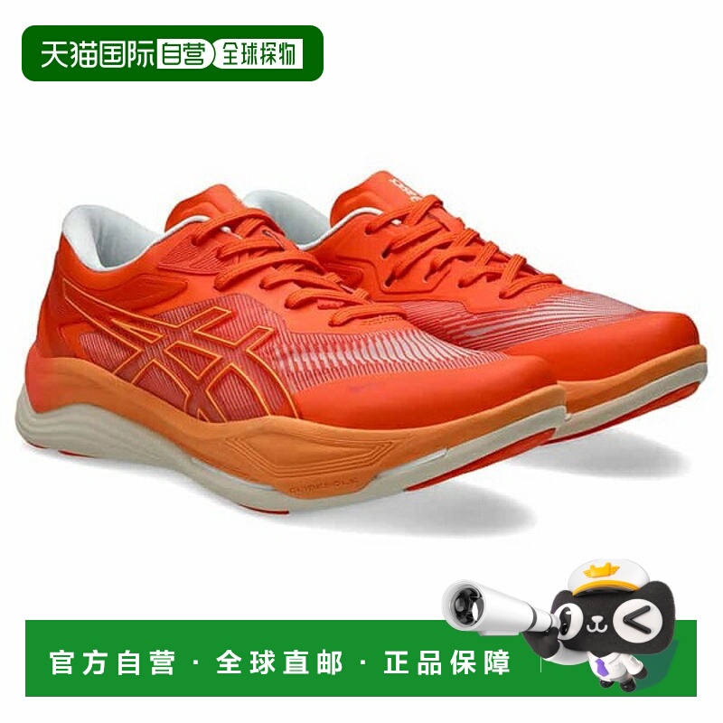 日本直邮ASICS GEL-RIDEWALK2 男女通用鞋橙色 x 浅橙色尺码 2E