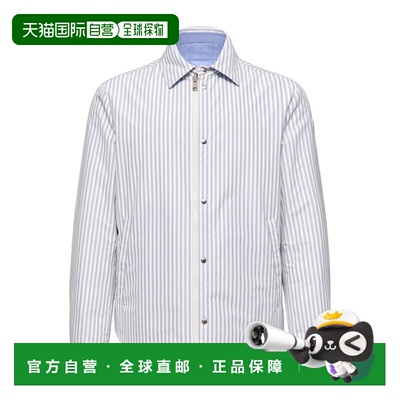 Moncler Crescent双面羽绒衬衫式夹克外套 L10911【付后1h可退】