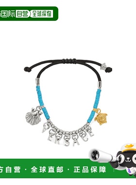 香港直邮VERSACE 男士项链 10207091A109544JPG0 SS2025花色手链