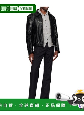 香港直邮OUR LEGACY 男士夹克 M4239MTD CO 黑色 长袖皮夹克