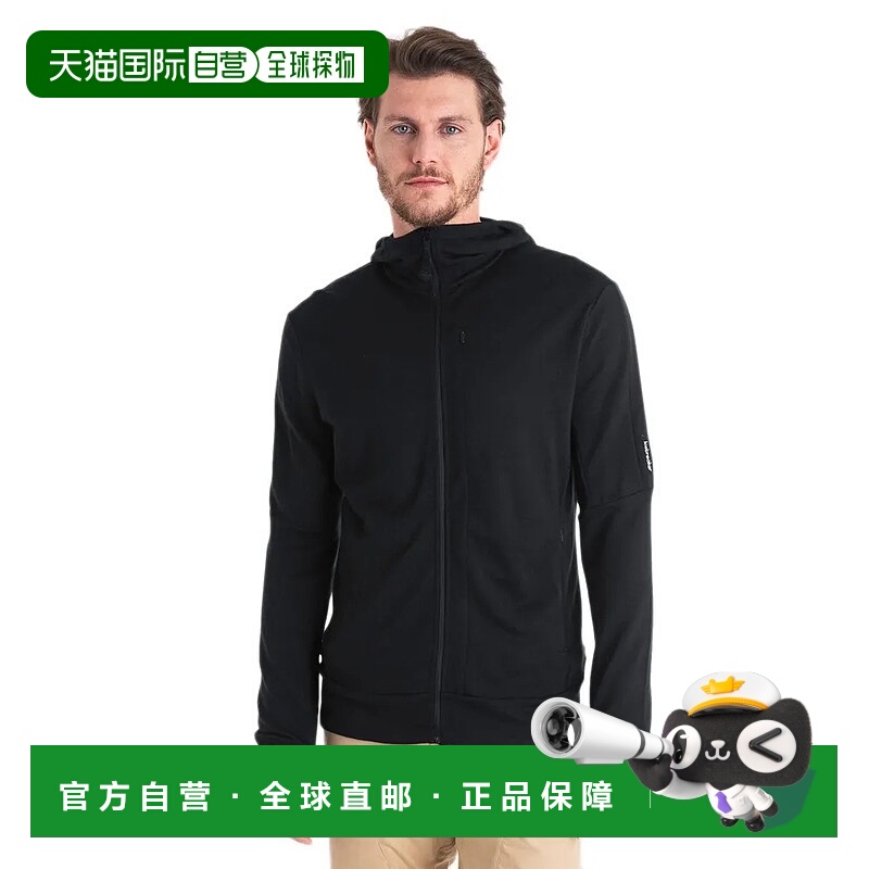 香港直邮ICEBREAKER 美利奴羊毛 260 Quantum IV 全拉链卫衣 男士