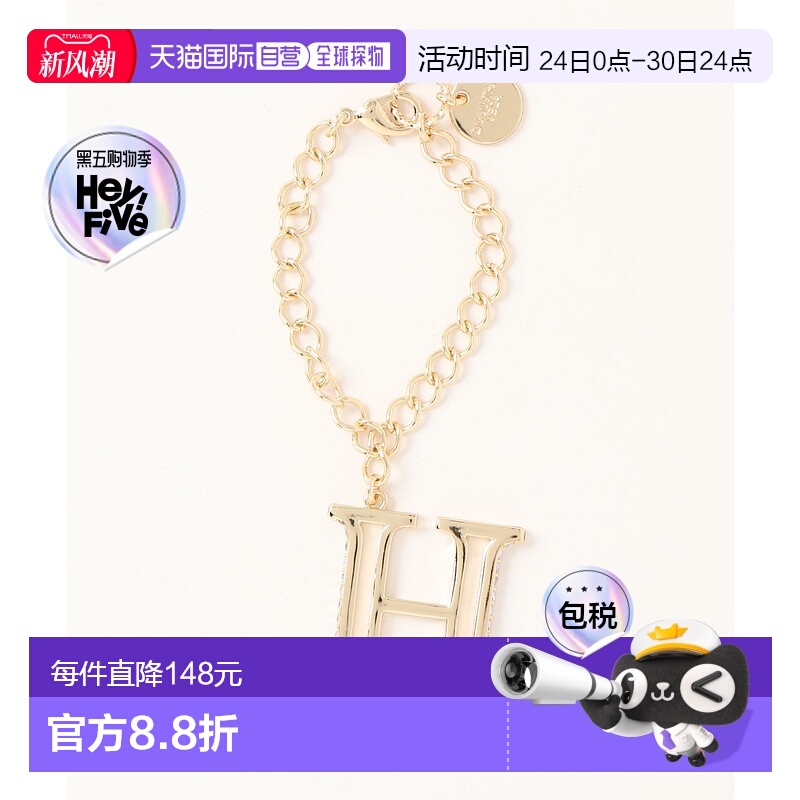 1h可退 日本直邮Samantha Vega女士首字母挂饰包包配饰 000723112