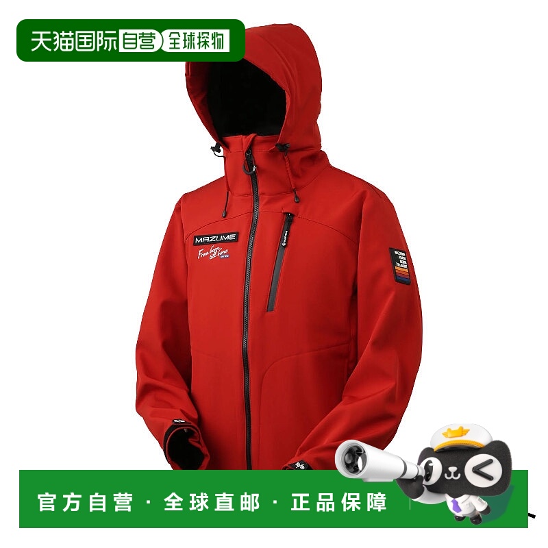 日本直邮Mazume 橙蓝色防风夹克L 码猩红色MZFW-873