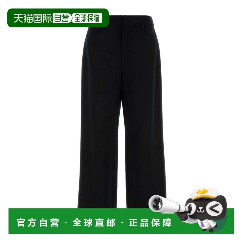 香港直邮MAX MARA 女士正装裤 9131016106002 SS2026 黑色 腰带袢,女装/女士精品,西装裤/正装裤,淘宝优惠券,粉丝福利购,淘宝优惠卷