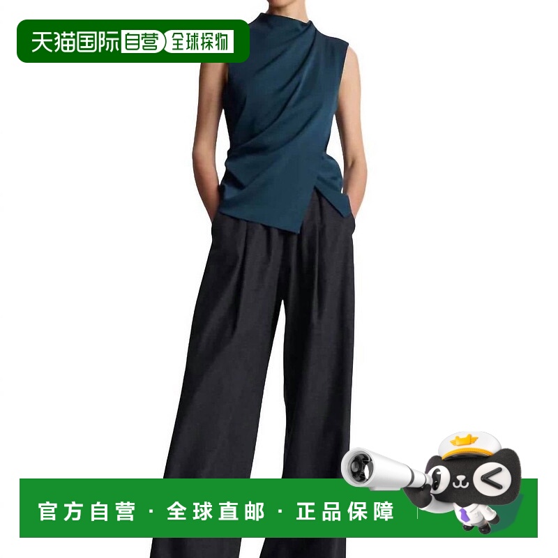 自营 a.l.c.阿米拉顶部在孔雀石-孔雀石 美国奥莱直发