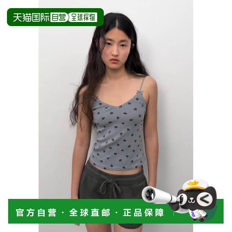 日本直邮Zara花卉图案蓬泰尔背心上衣女装