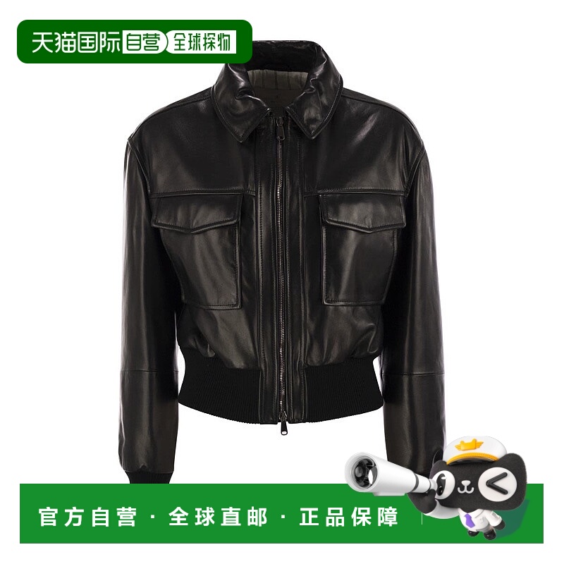 1h可退 欧洲直邮brunello cucinelli 女士 外套夹克针织羊绒皮衣