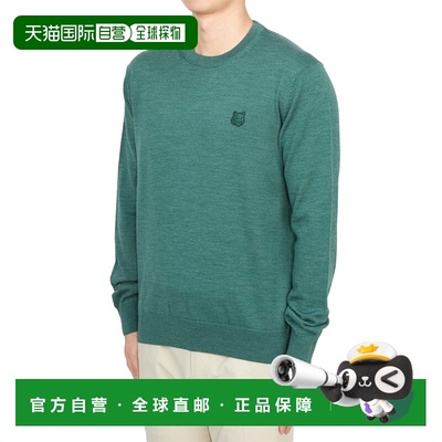 1h可退 香港直邮MAISON KITSUNE 男士 Bold Fox圆领针织衫 MM0081