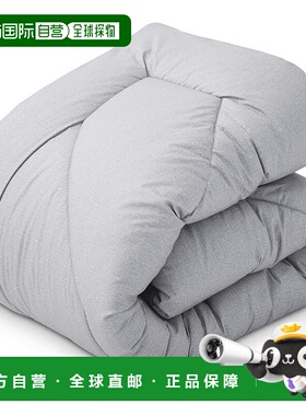 【日本直邮】西川Seven Days 棉被 单人 灰色 保温 含空气的轻质
