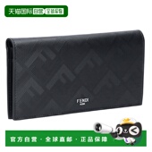 钱包 男士 日本直邮FENDI F19KP 长款 AJF4 FRAGOLA 7M0355 NERO