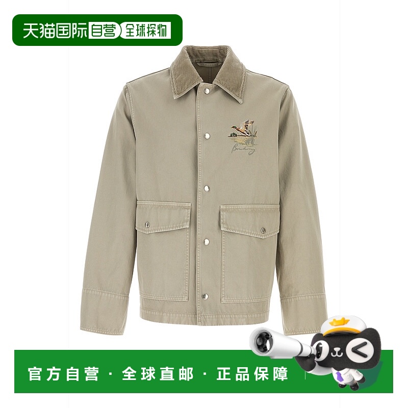 香港直邮BURBERRY 男士西服 8101260C1761 SS2025 米白色