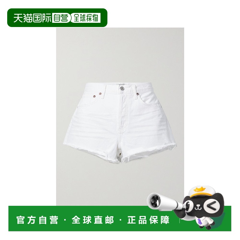 香港直邮AGOLDE 女士 短裤 A026C1183 white白色 舒适时尚牛仔