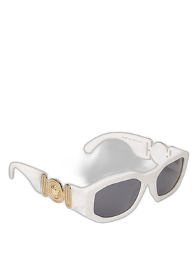 香港直邮VERSACE 男士太阳镜 0VE43614018753 SS2025 灰色范思哲