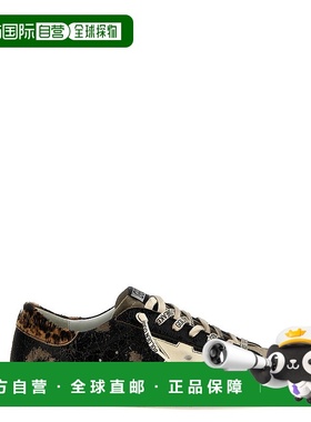 1h可退 香港直邮潮奢 GOLDEN GOOSE 男士 黑色 Super-Star Classi