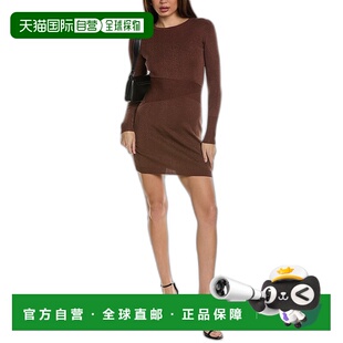 自营retrofeteRetrofête Sonja 紧身连衣裙 - 棕色 美国奥莱直发