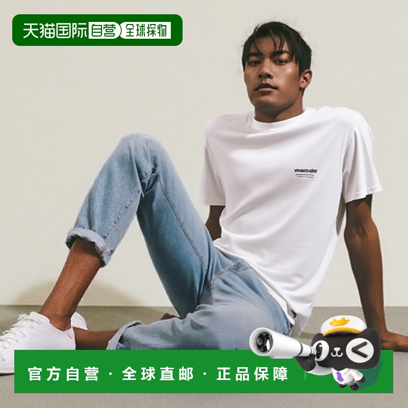 韩国直邮VIVASTUDIO 男士T恤LOCATION SHORT SLEEVE [WHITE] KSVT