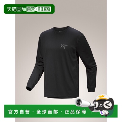 自营 始祖鸟Kragg SL男士常规棉质长袖户外透气T恤新新款