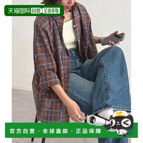 日本直邮U.S. POLO ASSN. 女士 oversized 大格纹【付后1h可退】