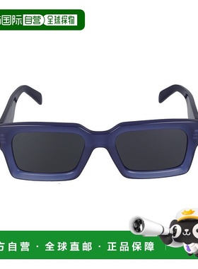 1h可退 香港直邮Celine 思琳 男士 徽标太阳镜 CL40280U blue蓝色