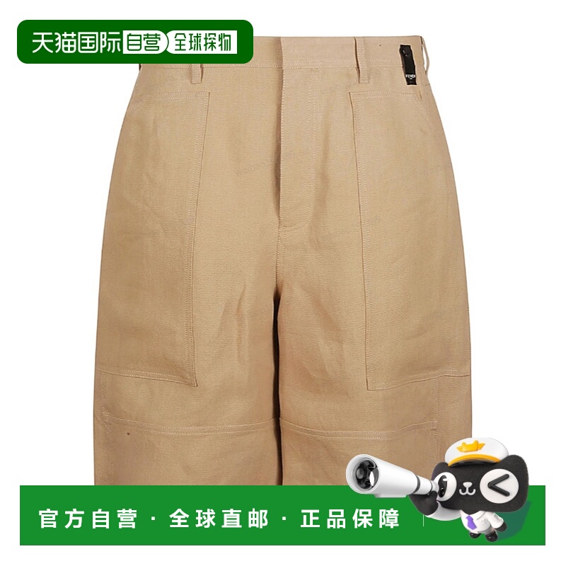1h可退 香港直邮fendi 男士 运动裤短裤工装休闲裤