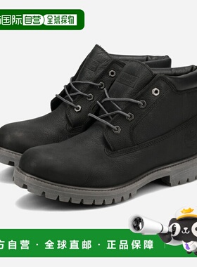 日本直邮Timberland Nelson Premium Chukka WP 男士防水靴黑色A6