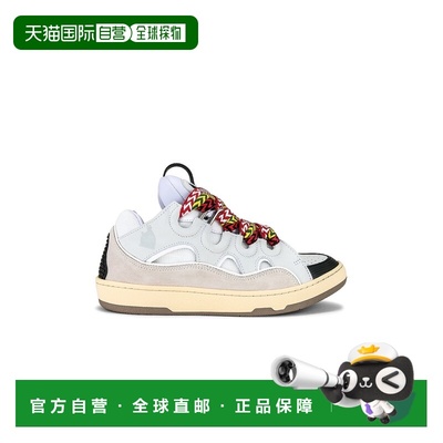 1h可退 香港直邮潮奢 Lanvin 朗雯 男士 Curb 运动鞋 FMSKRK11DRA