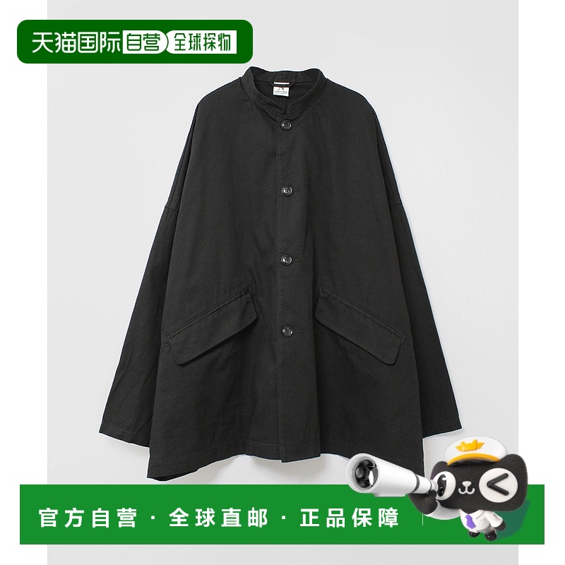 1h可退 日本直邮RNA-N 女士宽松长款无领外套 J2144 多色可选 IJ2