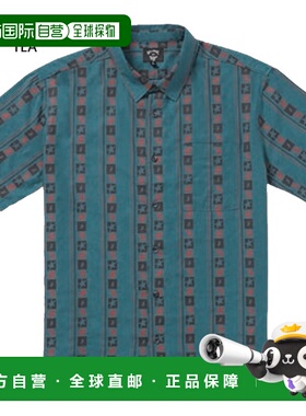 日本直邮Billabong 男士 MAMI WATA STAR SS 短袖衬衫休闲上衣BF0