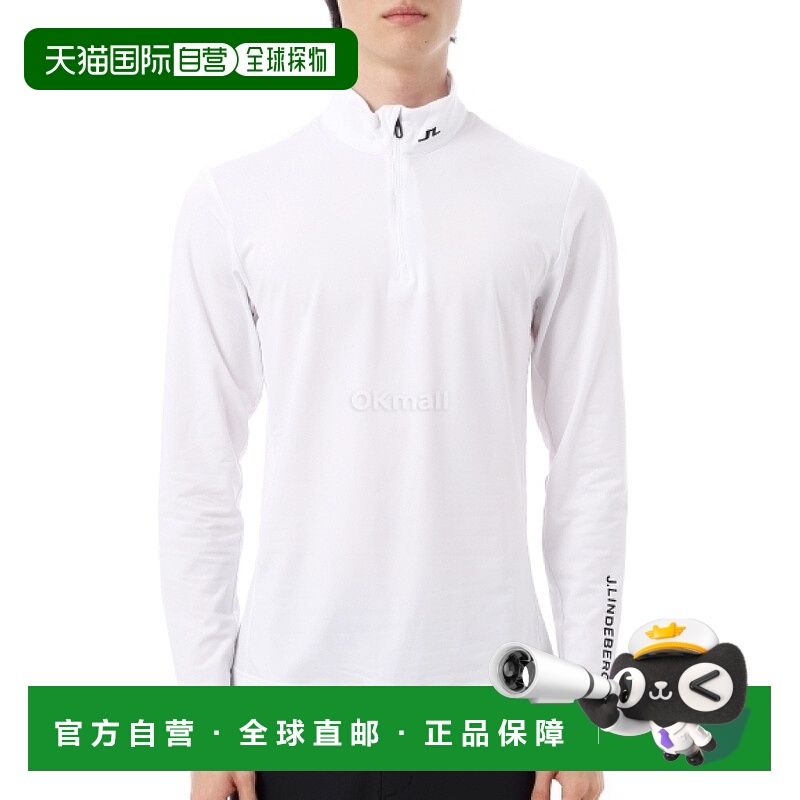 韩国直邮J.LINDEBERG Tour Tech 中层 (GMJS11956-0000) 长袖T恤