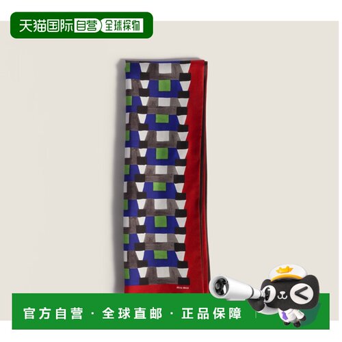 1h可退 香港直邮MIU MIU 女士围巾 5FF0652IG3F0PTA
