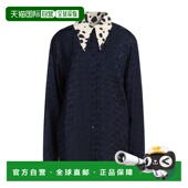 香港直邮Marni 纯色衬衫 玛尼 1h可退 女士 Blouses blue蓝色 舒