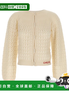 香港直邮CHLOÉ 女士针织衫 CH25WMP07590107 AW2025 白色