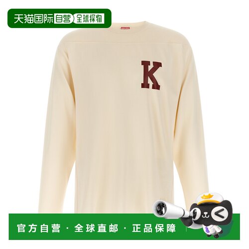 欧洲直邮KENZO 男士T恤 FG65TL5504SF03 AW2026 浅棕色 T-shirt K