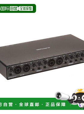 日本直邮Roland罗兰Rubix44外置音频接口录音编曲配音唱歌USB声卡