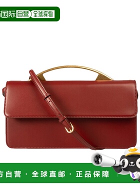 香港直邮THE ROW 女士斜挎包 W1717L60BRNR SS2025 红色 翻盖单肩