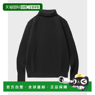 韩国直邮ANDERSEN-ANDERSEN 公用男针织NAVY TURTLENECK-Black
