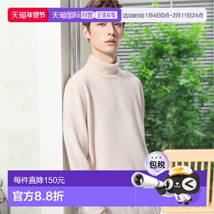 日本直邮Uniqlo Cashmere 羊绒高领毛衣 450544优衣库内搭半高领