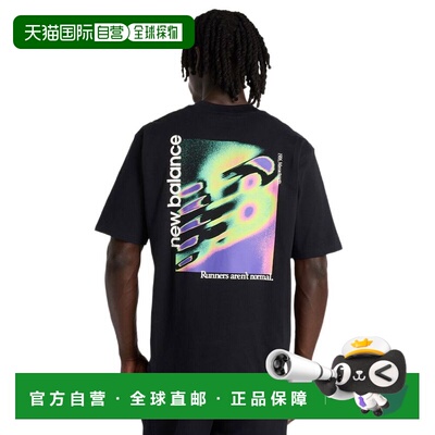 澳大利亚直邮New Balance 男款霓虹热图短袖T恤